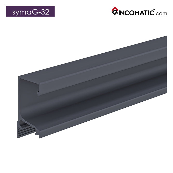 SYMAG 32 Profile Handle - Anthracite Grey anod. - 2670 mm (105 1/8