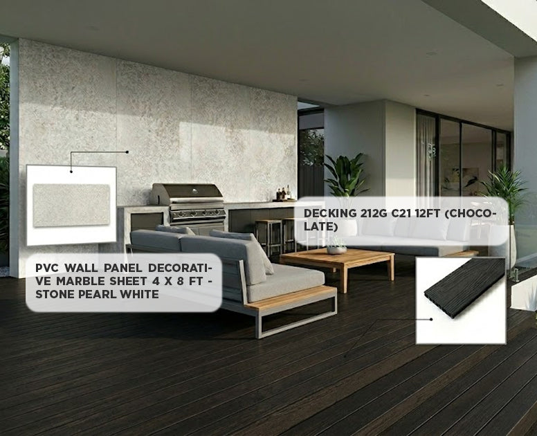 The Art of the Outdoors: How Marble and Chocolate Decking Redefine Your Outdoor Spaces