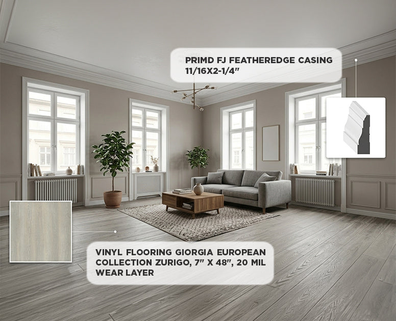 Living Rooms with Soul: The Secret of Moldings and Flooring that Transform Your Home