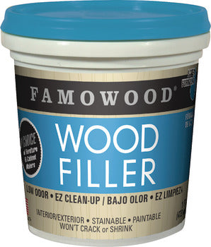 FAMOWOOD LATEX WOOD FILLER, NATURAL PIN