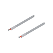 TANDEMBOX rectangular gallery rails - TOP Ident 18'' White Aluminum