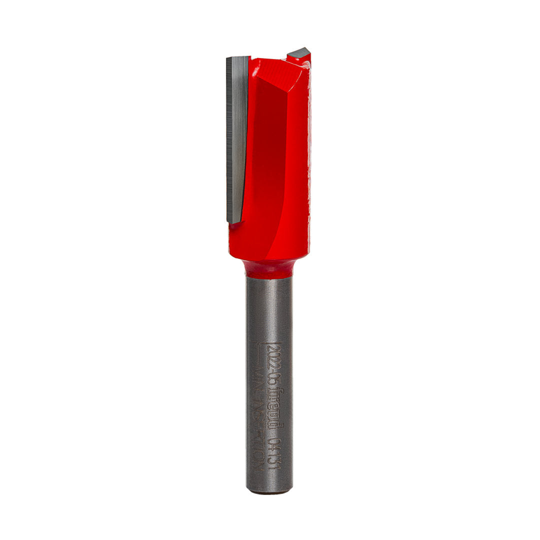 Double Flute Straight Bit