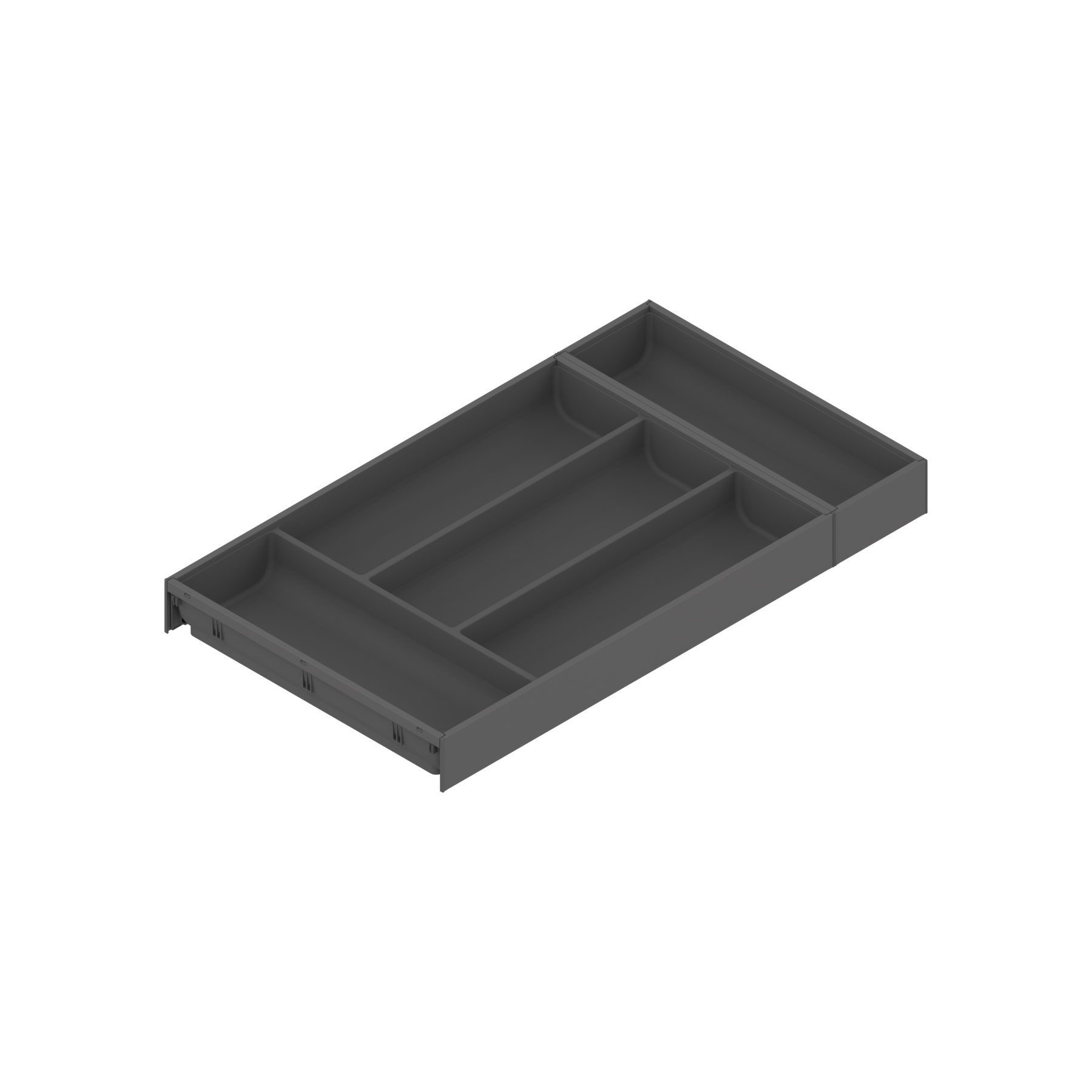 AMBIA-LINE flatware insert Ident 22'' Orion Grey Matte
