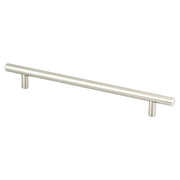 PULL T BAR 192MM CC BRUSHED NICKEL 10/BO