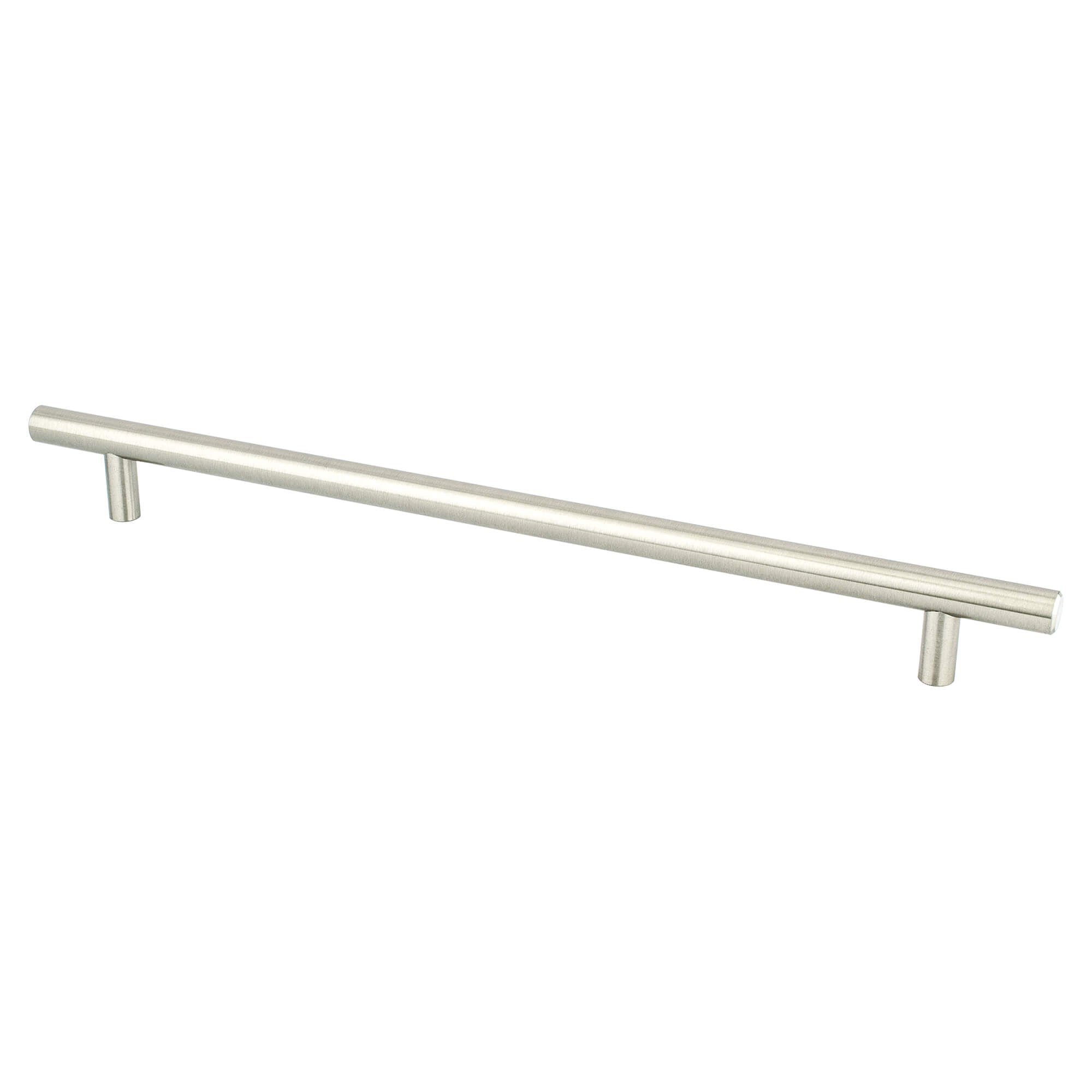 PULL T BAR 256MM CC BRUSHED NICKEL 10/BO