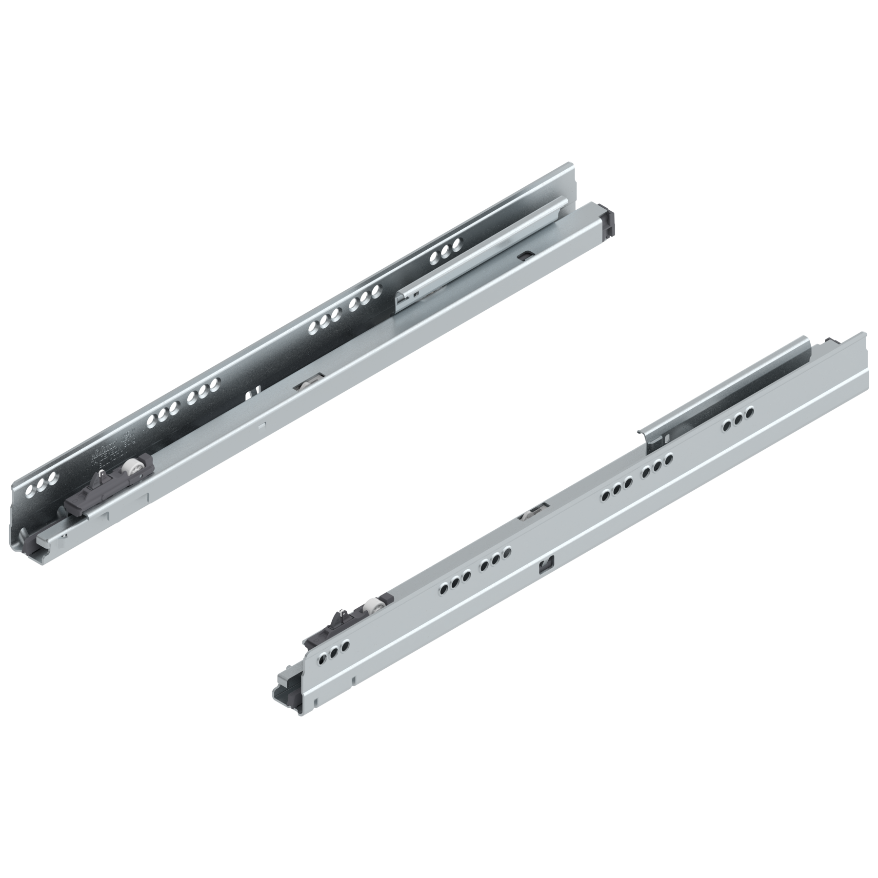 TANDEMBOX Cabinet profile (75 lbs) Ident 18'' Zinc-Plated (Right) 20/Box