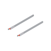 TANDEMBOX rectangular gallery rails - TOP Ident 20'' White Aluminum