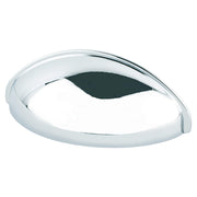 CUP PULL 64MM POLISHED CHROME 25/BOX