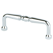 PULL 3"CC POLISHED CHROME 25/BOX