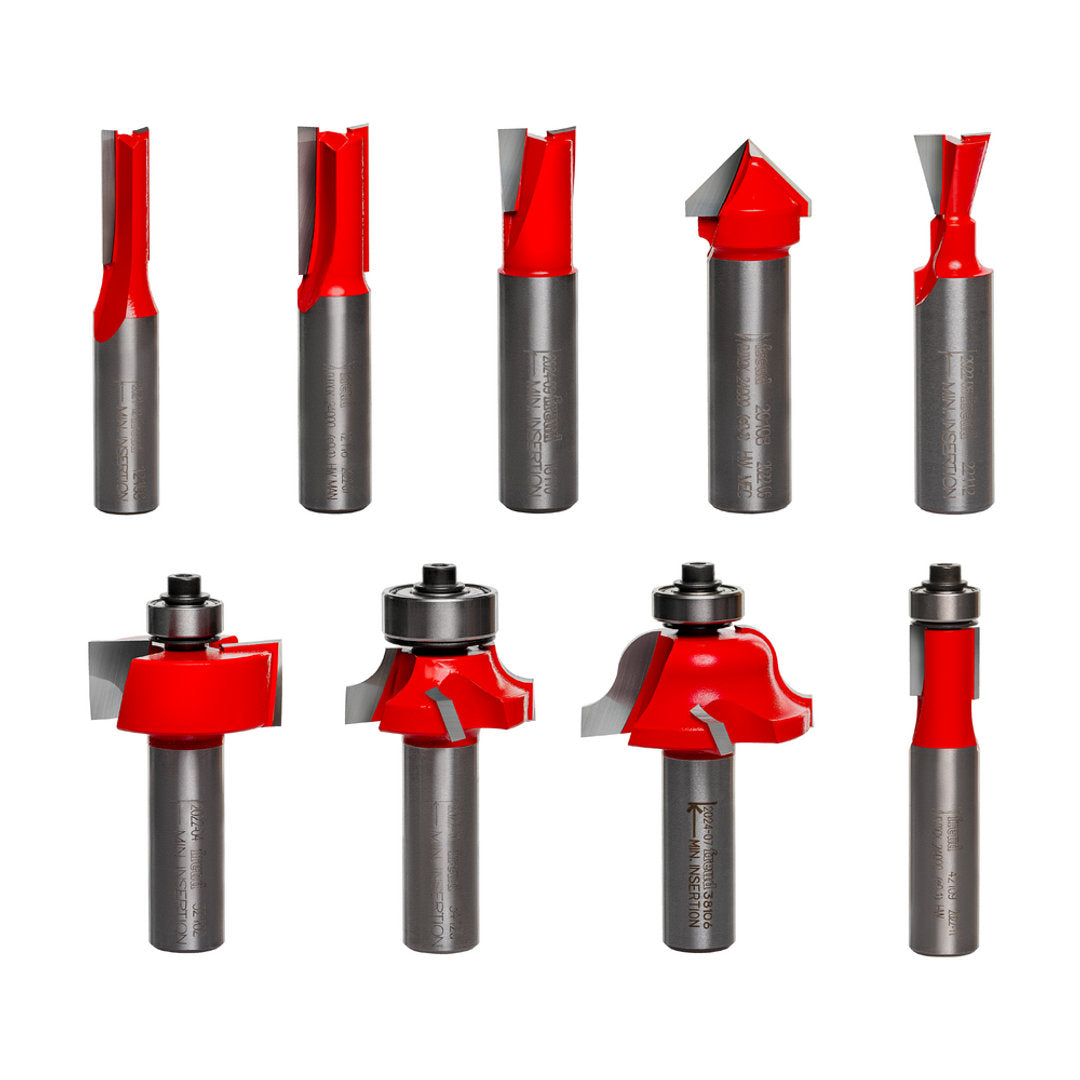 Double Flute Straight Bit