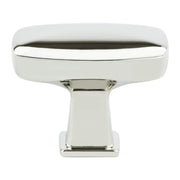 Subtle Surge Polished Nickel Knob