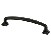 Tailored Traditional 128mm CC Matte Black Pull