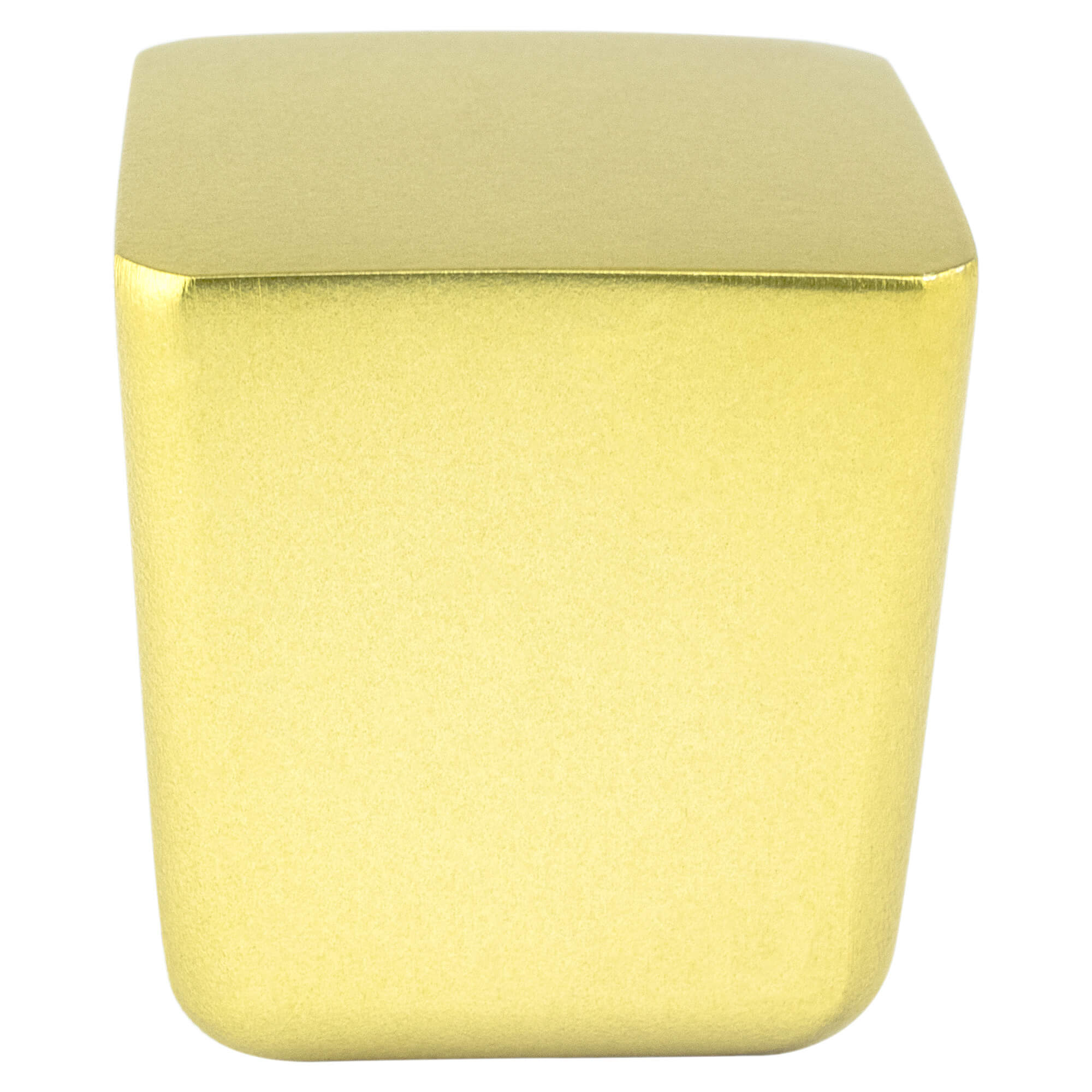 Mini Soft Gold Large Square Knob
