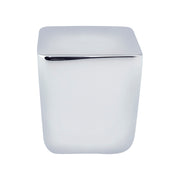 Mini Polished Chrome Large Square Knob