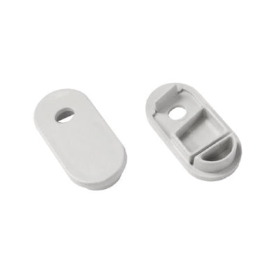 CAP ALUMINIUM FOR OVAL TUBE
