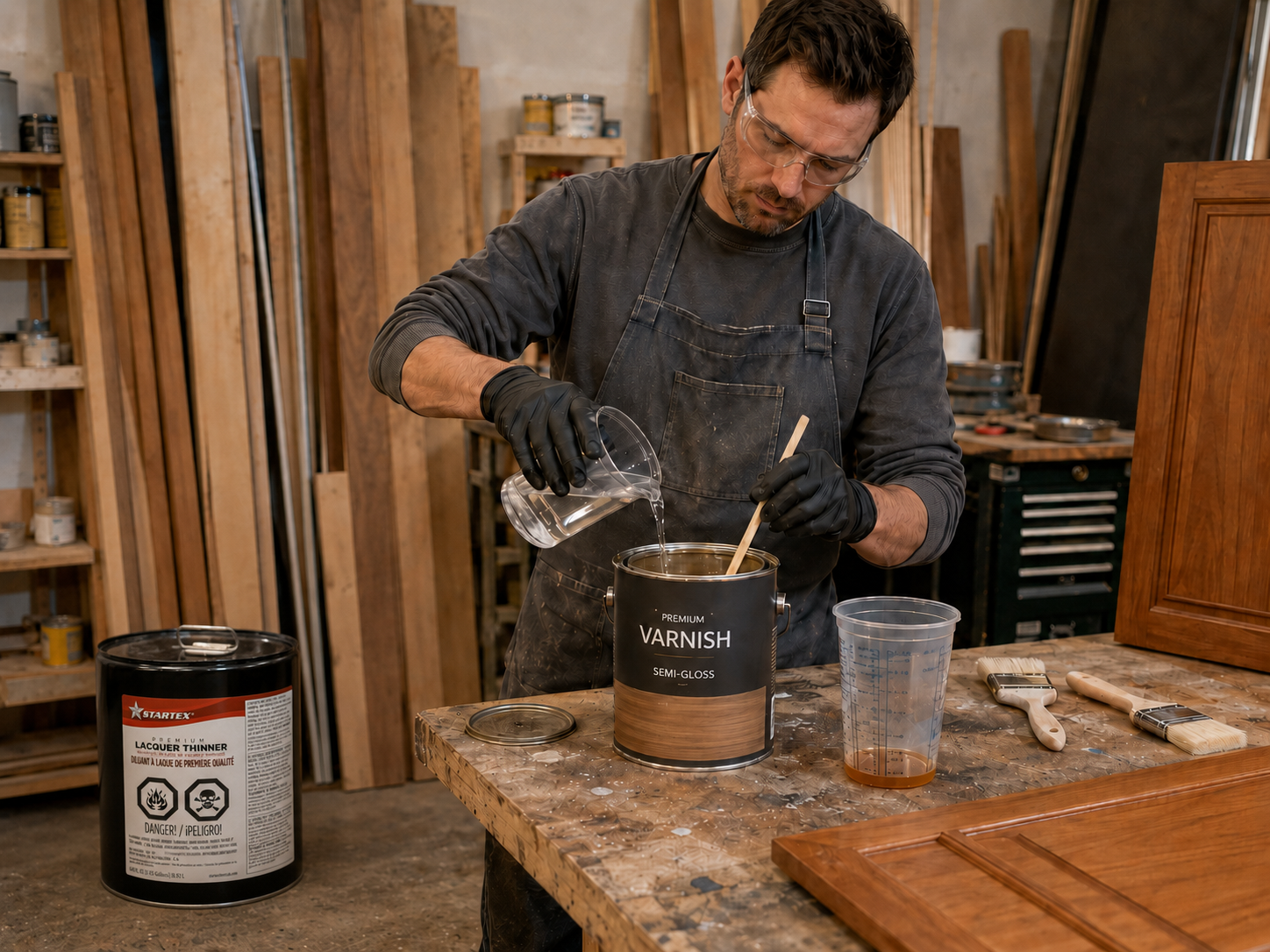 Premium Lacquer Thinner Startex 5 Gal
