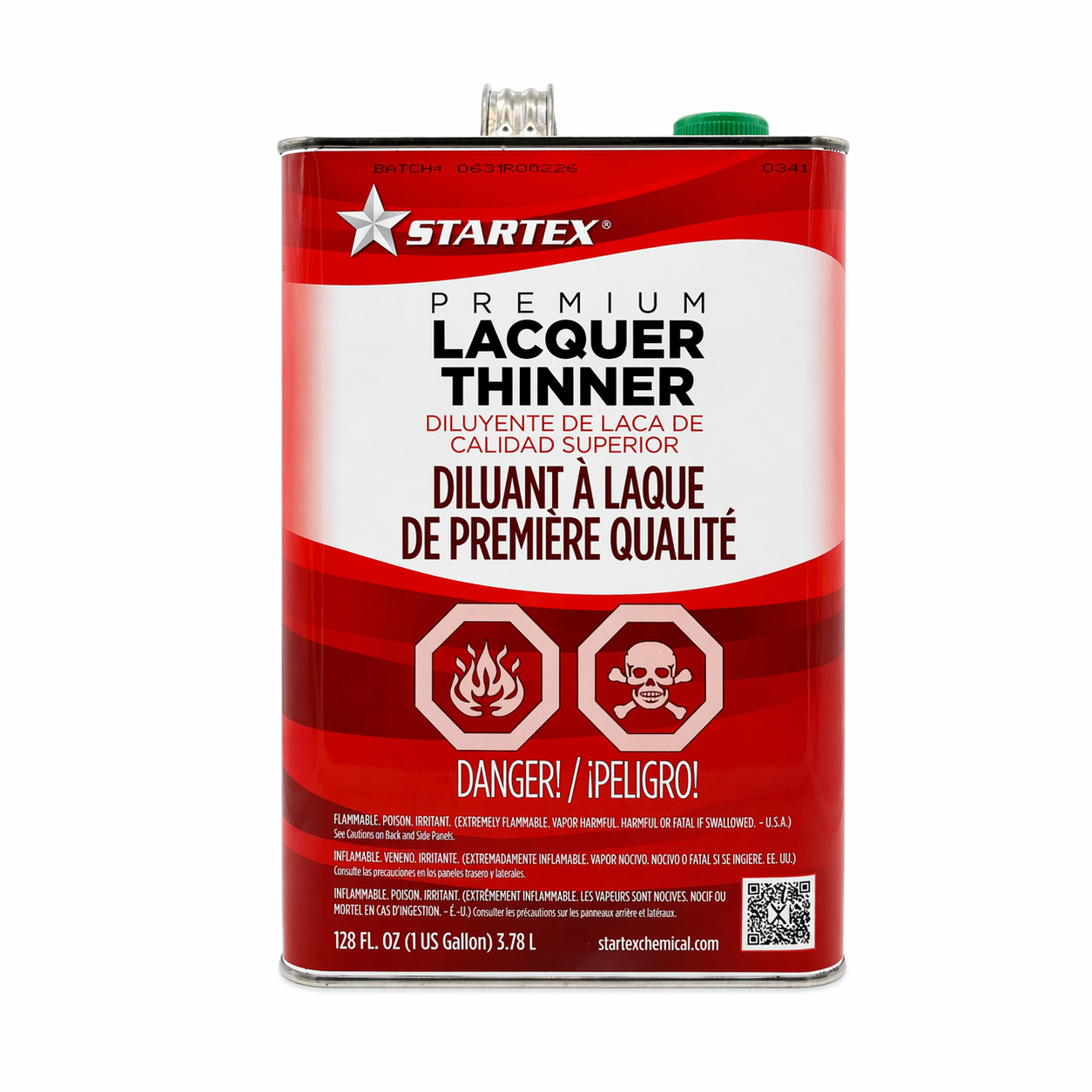 Premium Lacquer Thinner Startex 1 Gal