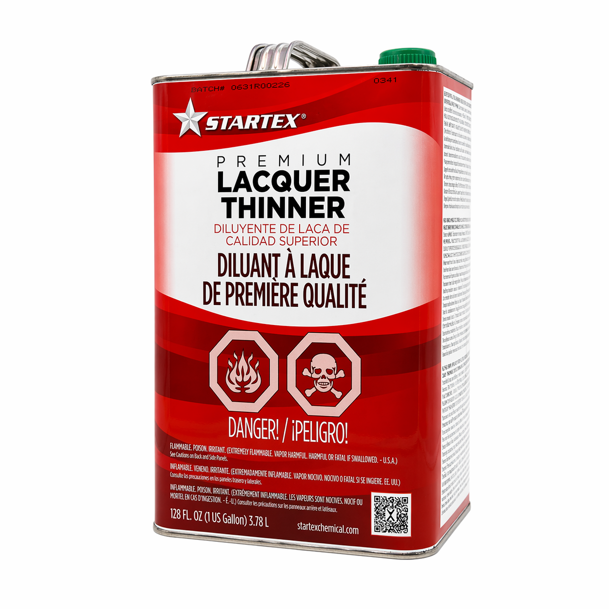 Premium Lacquer Thinner Startex 1 Gal
