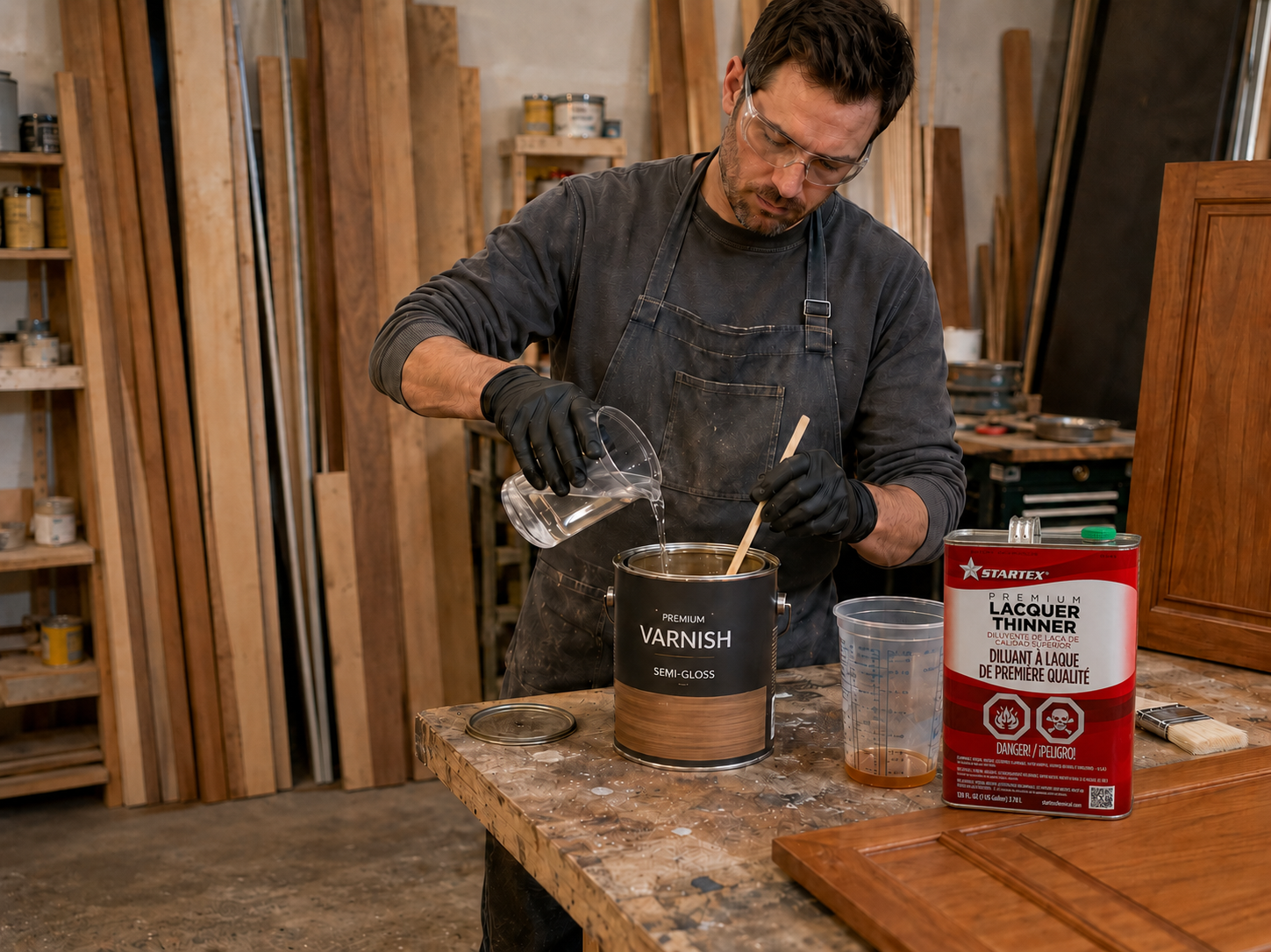 Premium Lacquer Thinner Startex 1 Gal