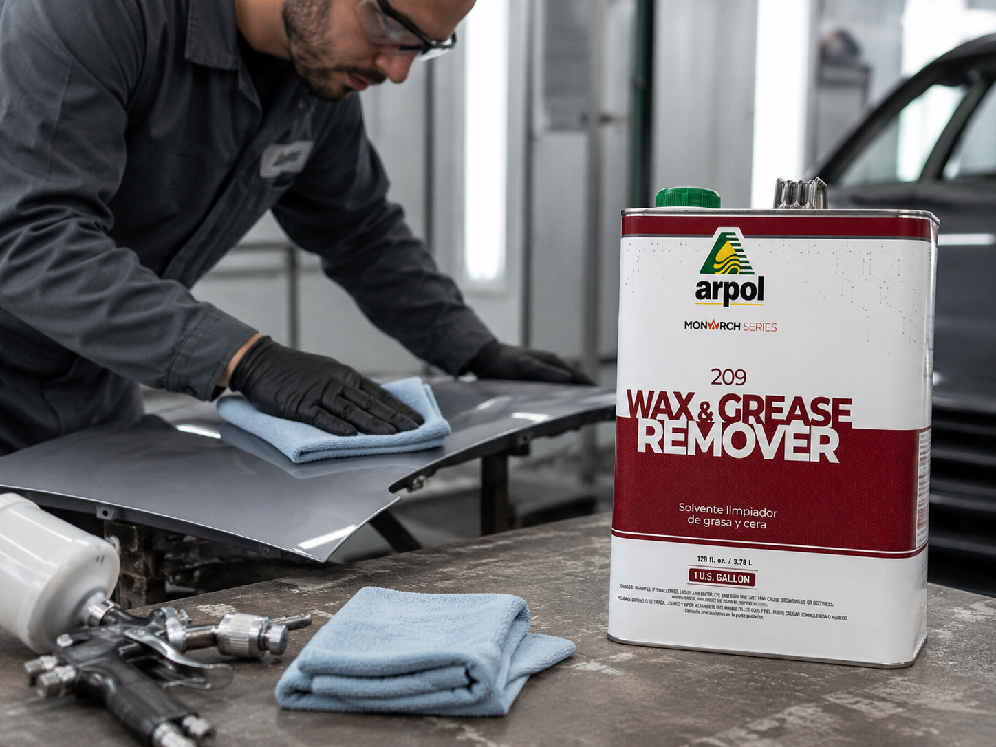 Wax & Grease Remover Arpol 209 1 Gal