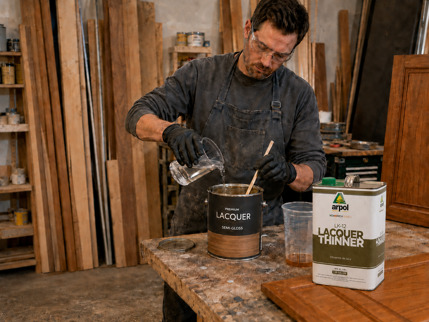 Lacquer Thinner Arpol LK-12 1 Gal