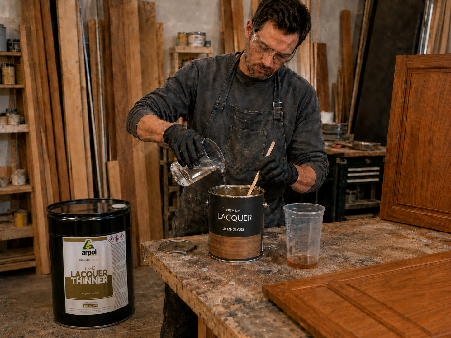 Lacquer Thinner Arpol LK-12 5 Gal