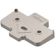 Blum Angled spacer wedges for negative & positive angled hinges +5 Degree wedge 5mm Nickel