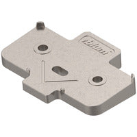 Blum Angled spacer wedges for negative & positive angled hinges +5 Degree wedge 5mm Nickel