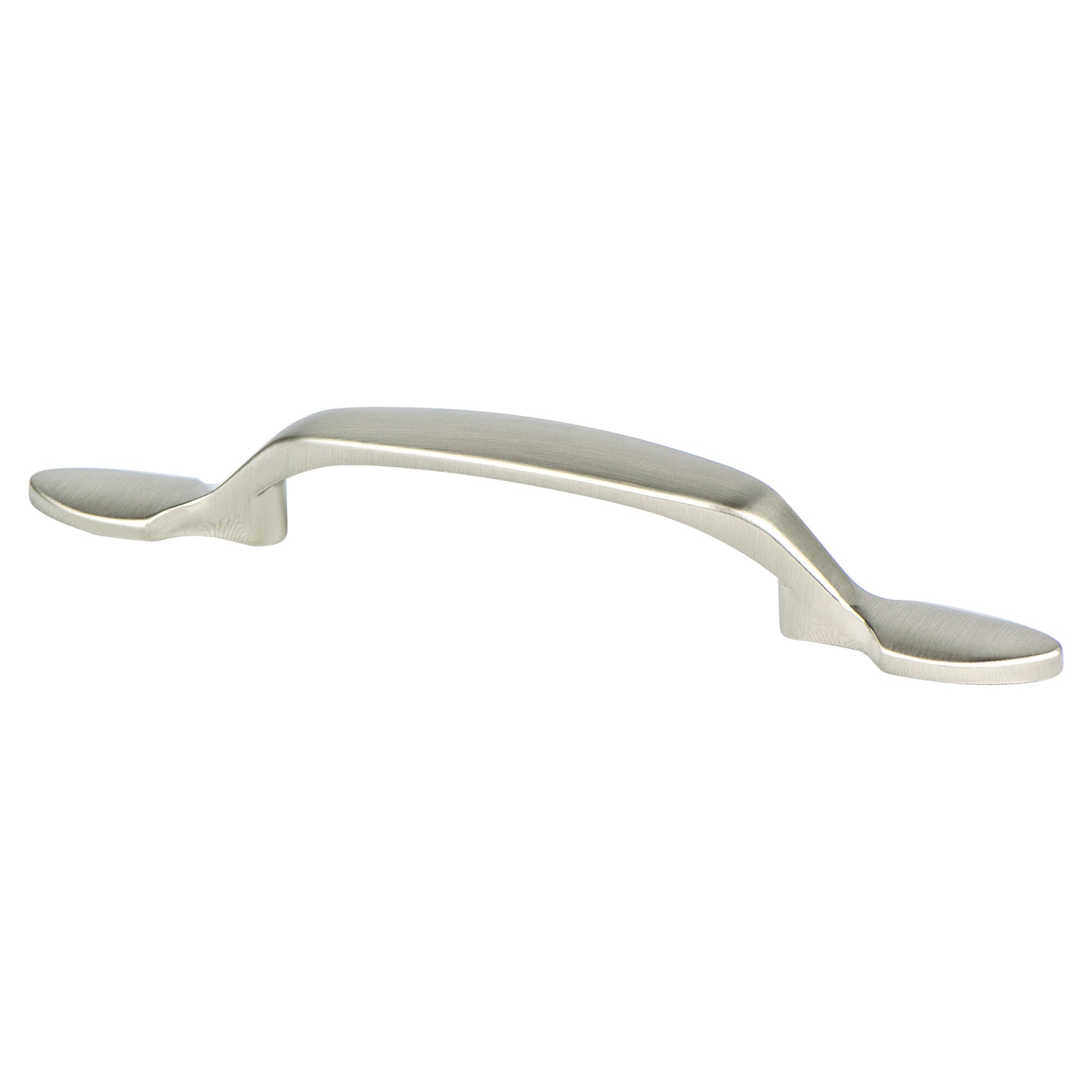 Traditional Advantage Two 3 inch CC Brushed Nickel Spade End Pull