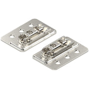 Aventos HF/HK-S Arm Assembly Adapter Plate for Large Overlay 5 Piece Doors, Right+Left, Nickel-Plated