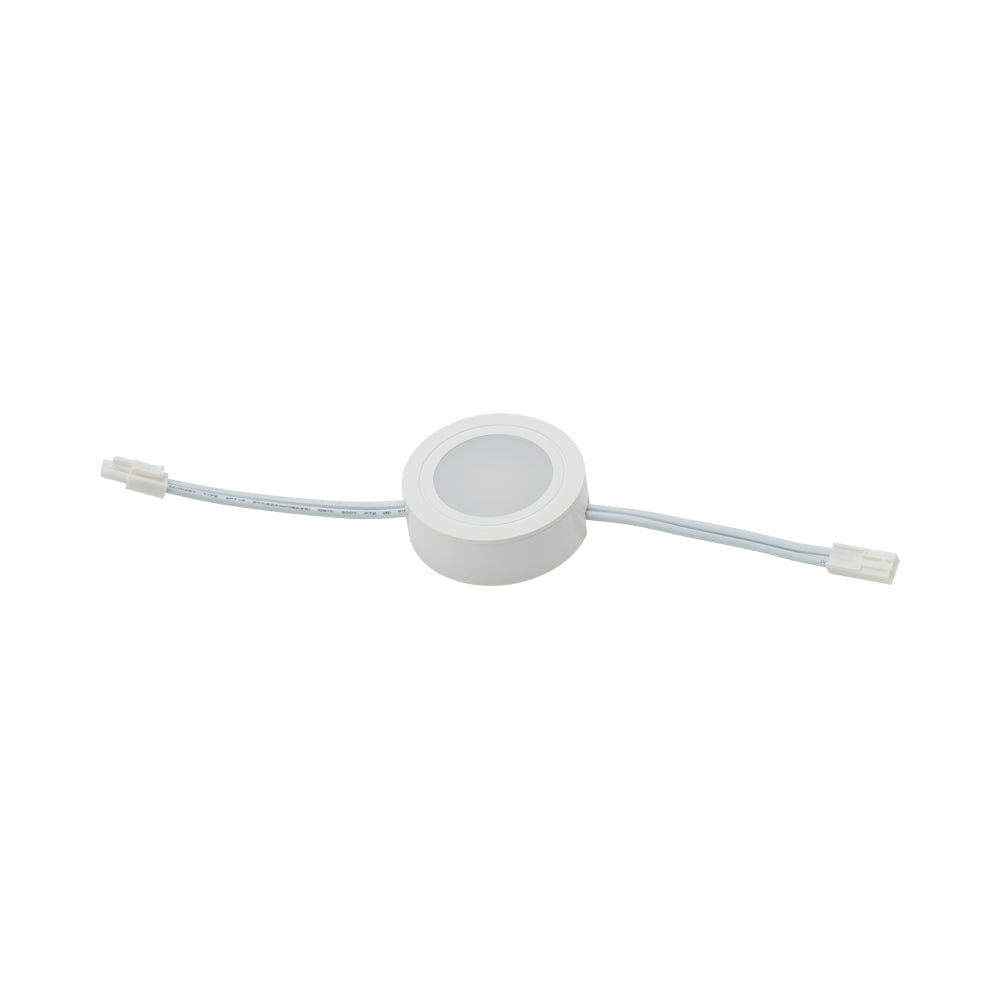 Light Round Plastic White Clear White