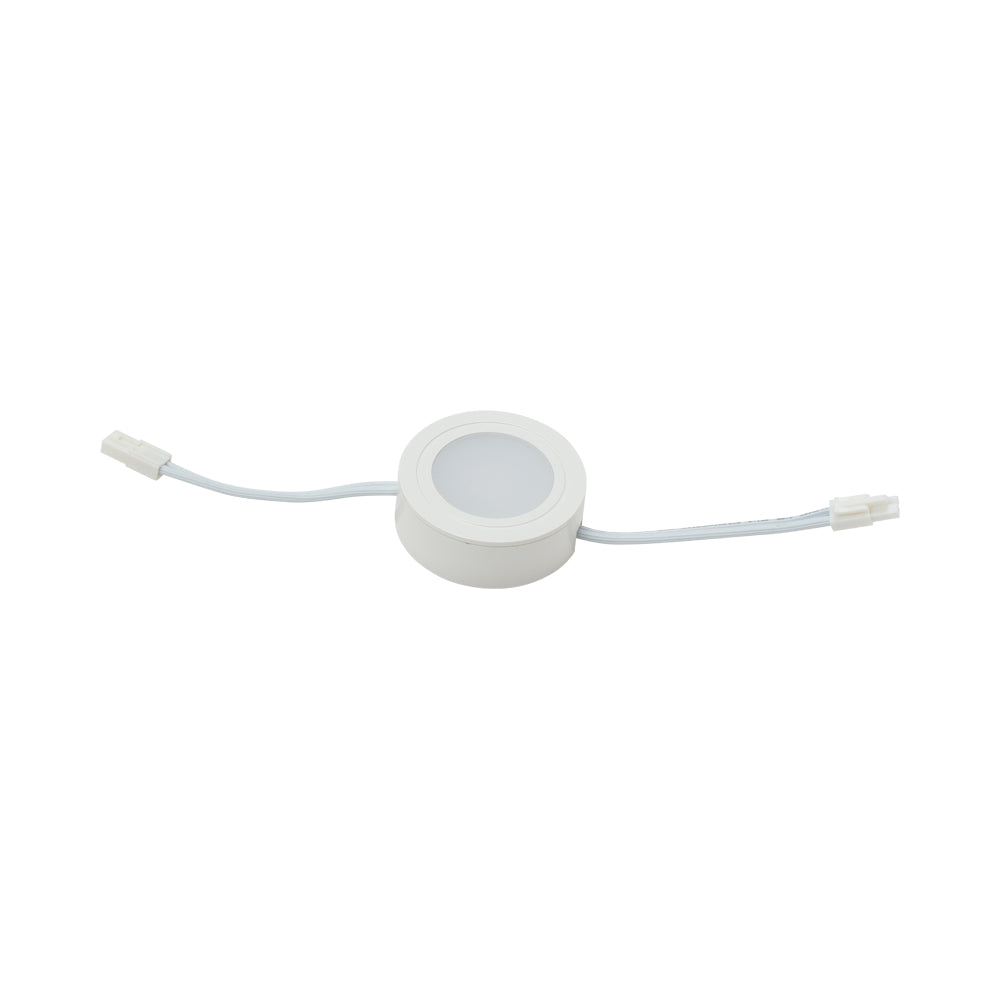 Light Round Plastic White Warm White