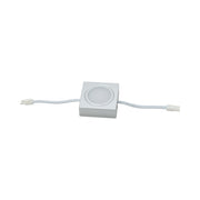 Light Square Plastic Silver Warm White