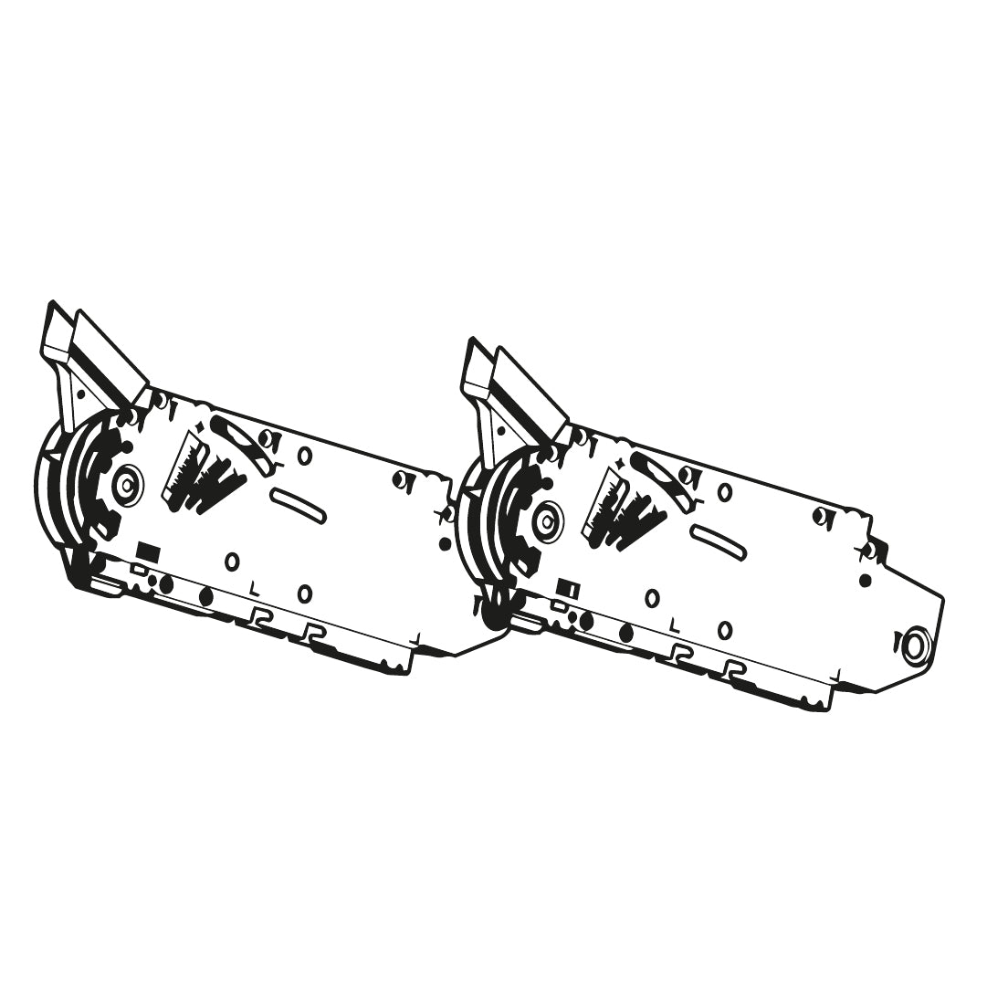 AVENTOS HF Lift mechanism Zinc-Plated Power factor range 780 - 1440 - 2300 (3 unid)