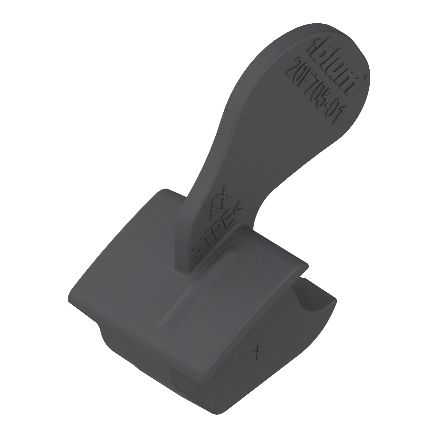 AVENTOS HF accessories Restriction clip 104Â° Deep Grey