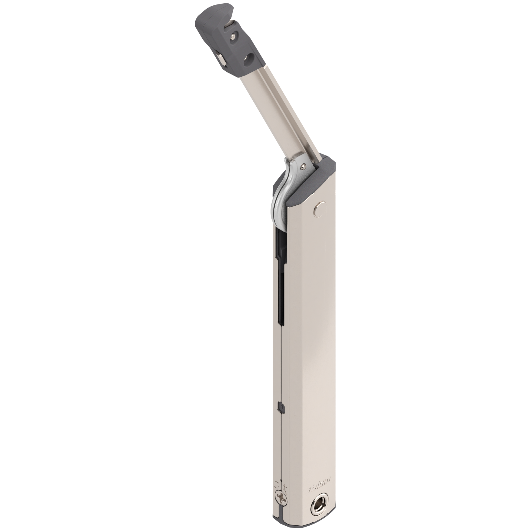 Aventos HK-XS Small Stay Lift, Lift Mechanism, PF=200-1000 (One-Sided Lift Mechanism), Nickel-Plated
