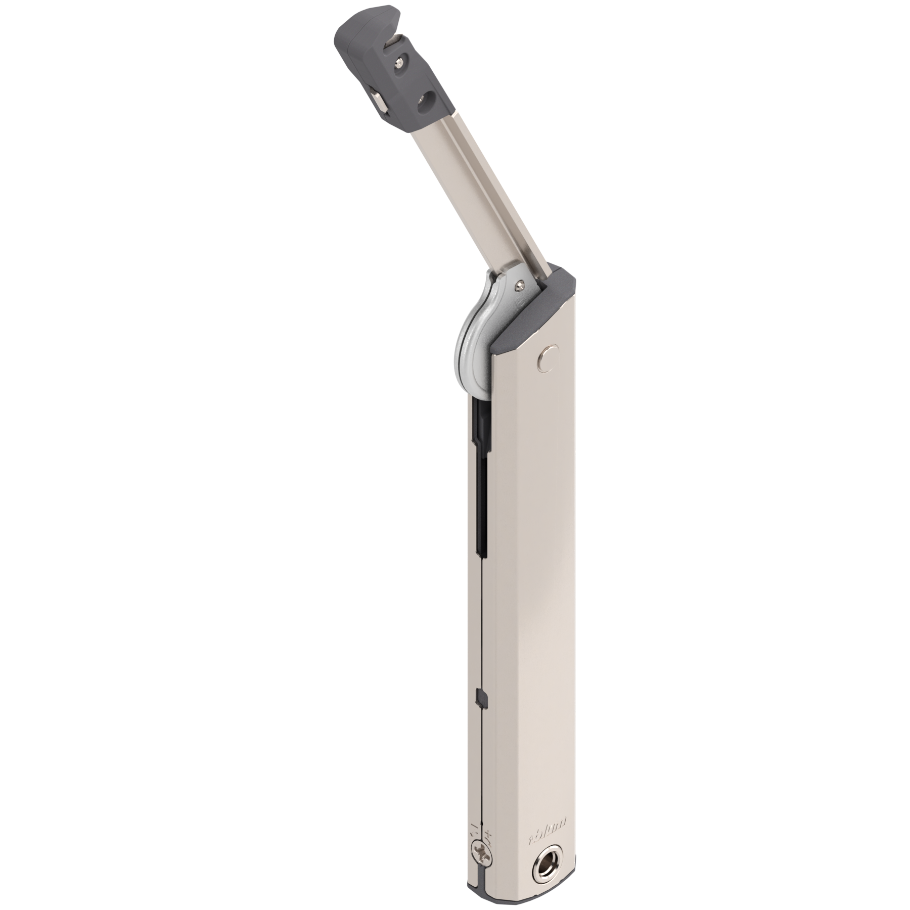 Aventos HK-XS Small Stay Lift, Lift Mechanism, PF=800-1800 (One-Sided Lift Mechanism), Nickel-Plated