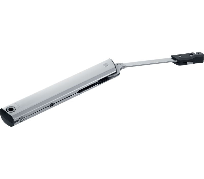 Aventos HK-XS Small Stay Lift, Lift Mechanism, PF=800-1600 (One-Sided Lift Mechanism), For TIP-ON, Nickel-Plated