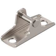 Aventos HK-XS Lever Arm Door Mounting Plate for Wood And Wide Aluminum, Screw-On, Nickel-Plated