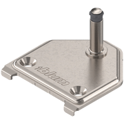 Aventos HK-XS Small Stay Lift, Cabinet Mounting Plate, Screw-On, Nickel-Plated