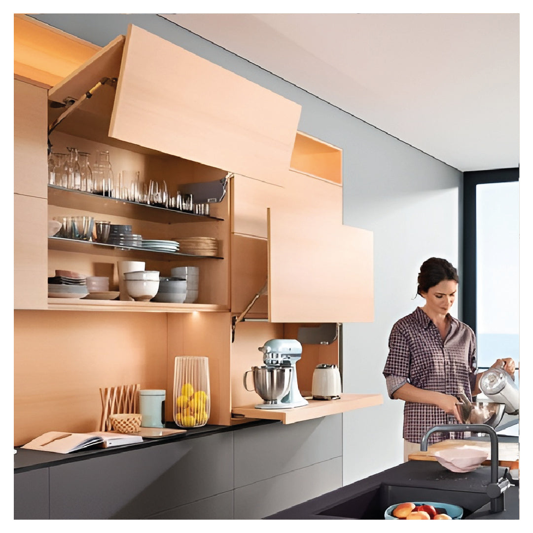SERVO-DRIVE for AVENTOS HF Cover set Light Grey / Deep Grey