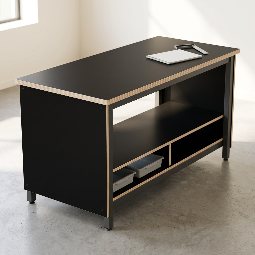 PLYWOOD LAMINATE BLACK 2S 3/4 4X8