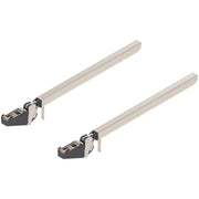 Aventos HF Top Bi-Fold Lift System, Lever (Set), CH=600-910 mm (23-5/8" - 35-7/8"), Non-Handed, Nickel-Plated