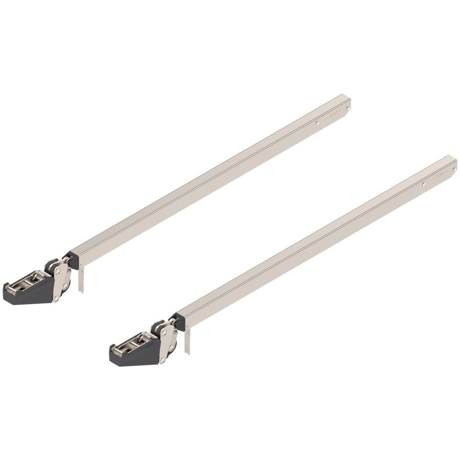 Aventos HF Top Bi-Fold Lift System, Lever (Set), CH=840-1200 mm (33-1/16" - 47-1/4"), Non-Handed, Nickel-Plated