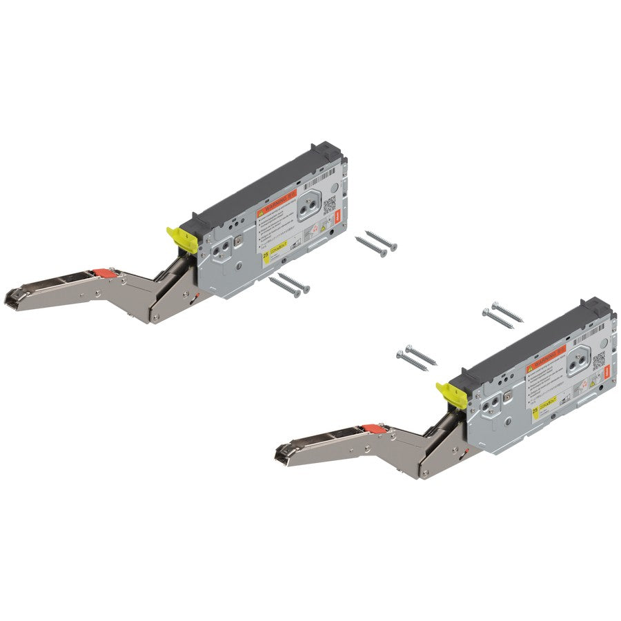 Aventos HK Top Stay Lift, Lift Mechanism (Set), PF=930-2800 (With 2 Pieces), for Screwing On, Suitable For SERVO-DRIVE, Zinc-Coated
