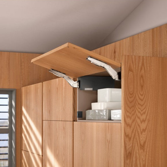 Aventos HK Top Stay Lift, Lift Mechanism (Set), PF=1730-5200 (With 2 Pieces), for Screwing On, For TIP-ON, Zinc-Coated