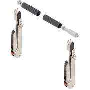 Aventos HL Top Lift Up, Lever (Set), CH=340-389 mm (13-3/8" - 15-5/16"), Non-Handed, Nickel-Plated