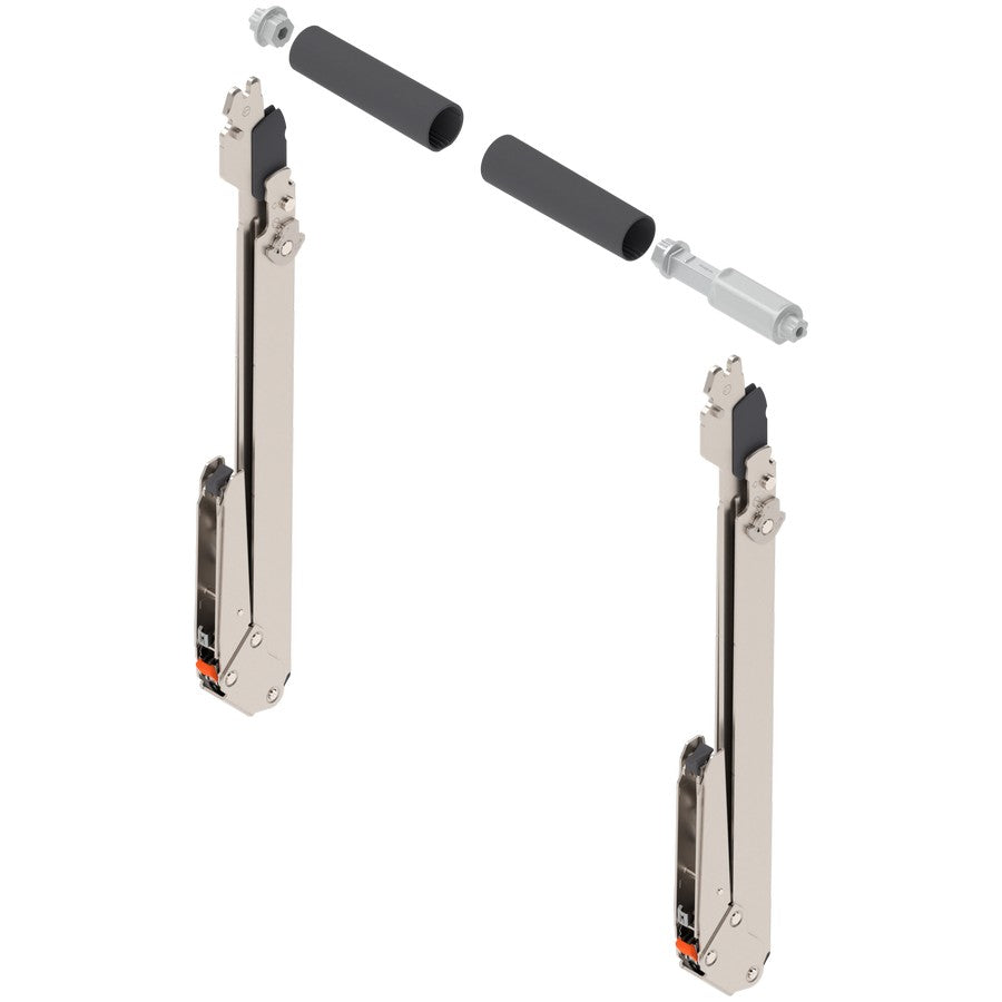 Aventos HL Top Lift Up, Lever (Set), CH=480-580 mm (18-7/8" - 22-13/16"), Non-Handed, Nickel-Plated