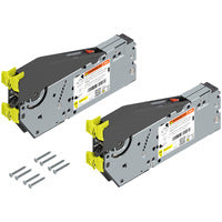 Aventos HS Top Up & Over Lift System, Lift Mechanism (Set), CH=650-800 mm (25-9/16" - 31-1/2"), for Screwing On, Suitable For SERVO-DRIVE, Zinc-Coated