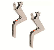 Aventos HS Top Up & Over Lift System, Lever (Set), CH=350-800 mm (13-3/4" - 31-1/2"), Non-Handed, Nickel-Plated